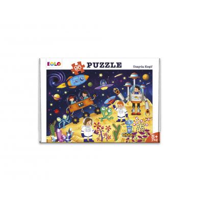 96 Parça Yer Puzzle – Uzayda Keşif